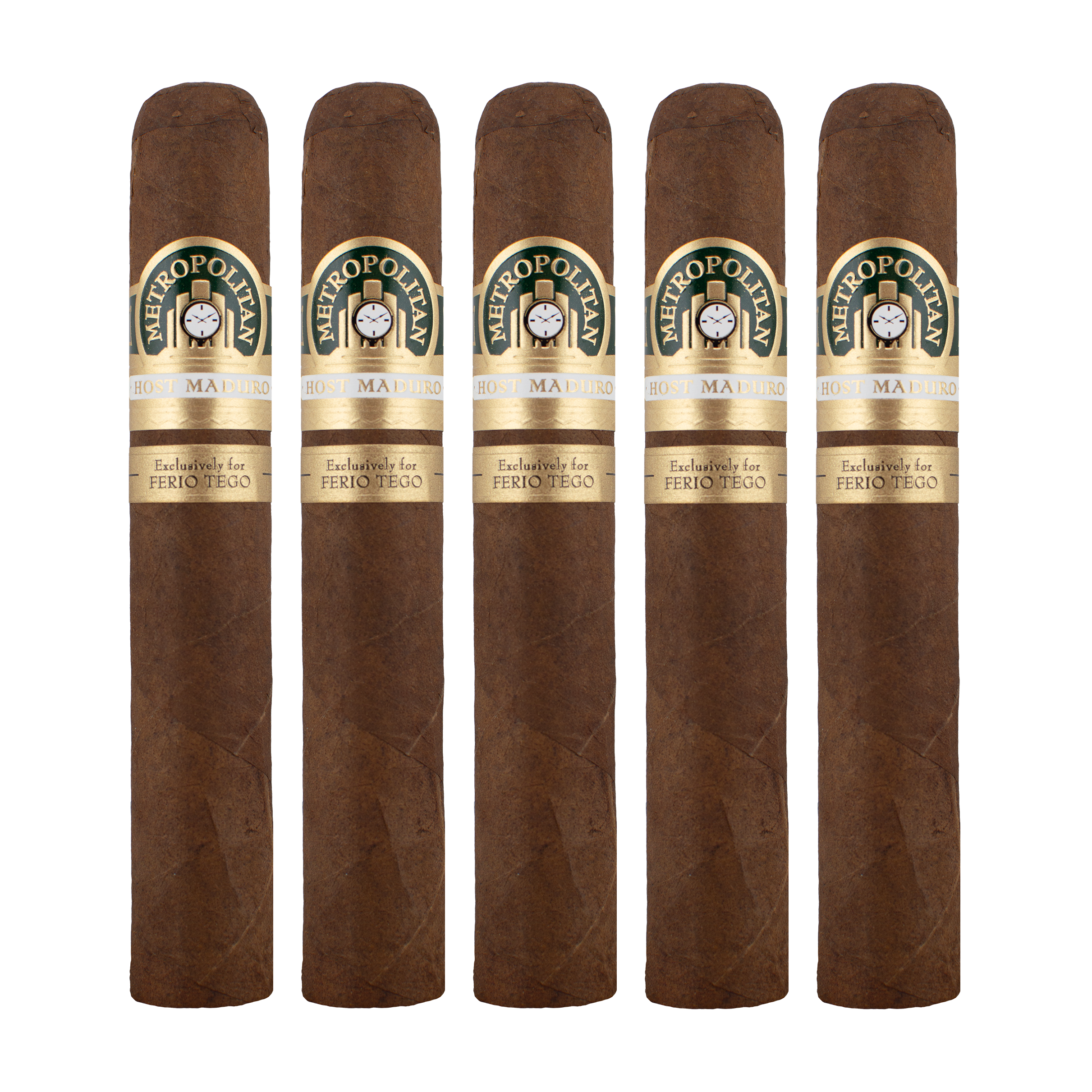 Ferio Tego Metropolitan Host Hyde Maduro Gordo Cigar - 5 Pack